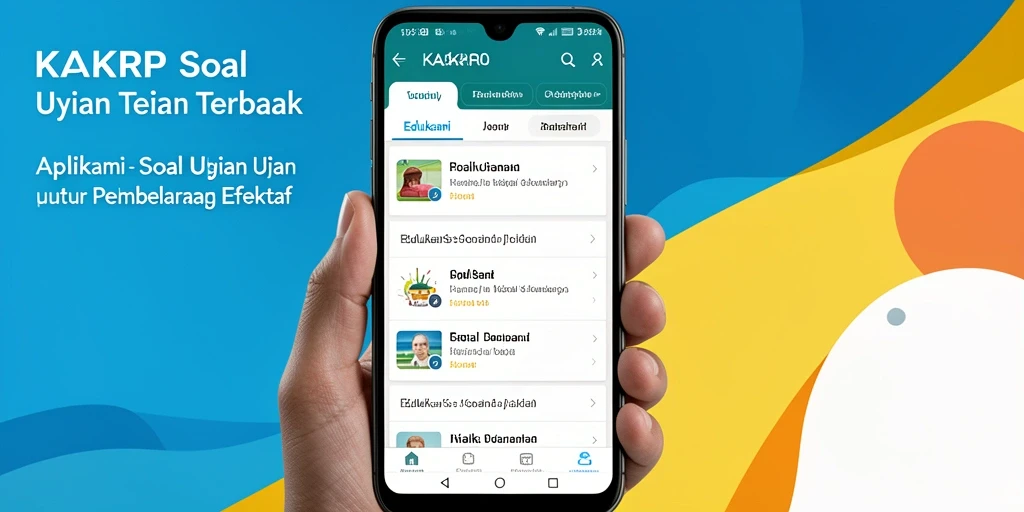 Tampilan antarmuka pengguna KAKRP yang menarik dan fungsional.