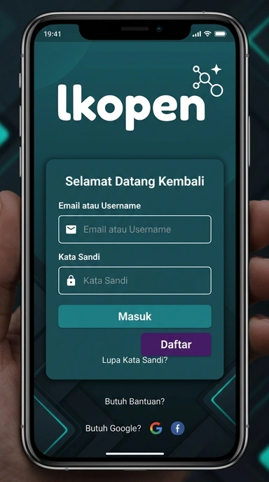 Panduan Masuk Akun lkopen untuk Pengguna Android